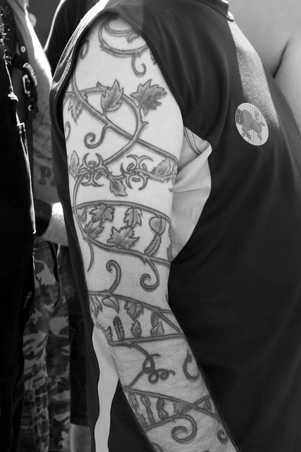 Blakes tattoo Right Arm  Rose Vine by yellowflowerevy on DeviantArt