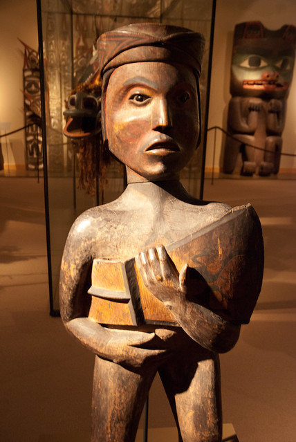 Aboriginal human carving