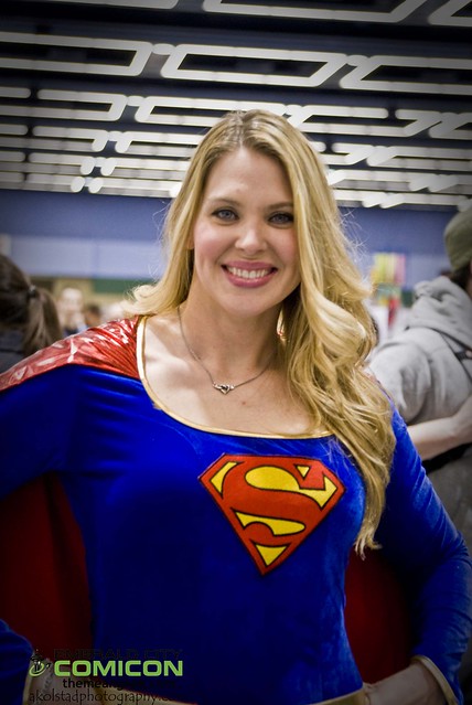 Emerald City Comic Con Day3 Blue Eyed Super Girl