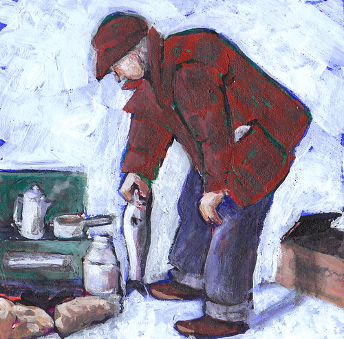Ice Fishing - Miniature | by sethurner