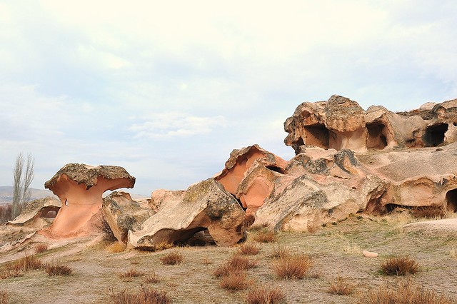 Mantarkaya Rock (Mushroom rock),  Acik Saray (Gülşehir - Cappadocia, Turkey) 230
