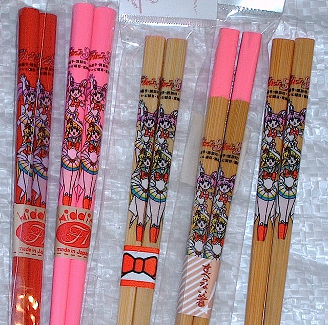 SAILOR MOON 1990s Japanese Chopsticks (Cute 4 Hair) Close … | Flickr