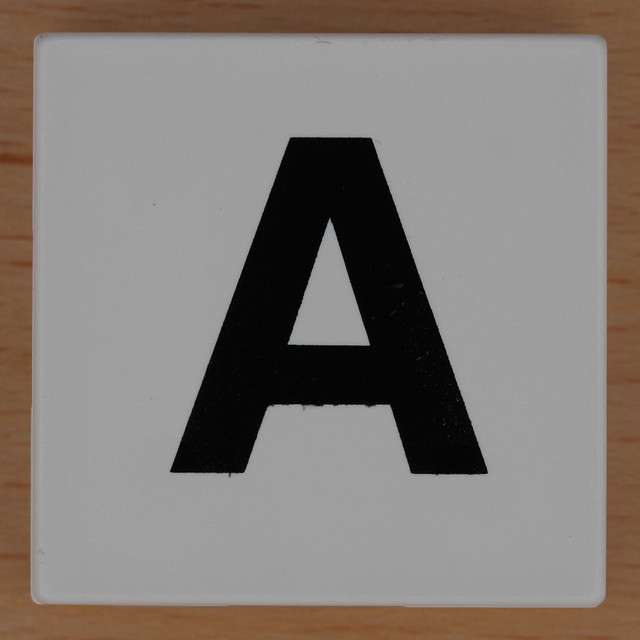 Duplo letter A