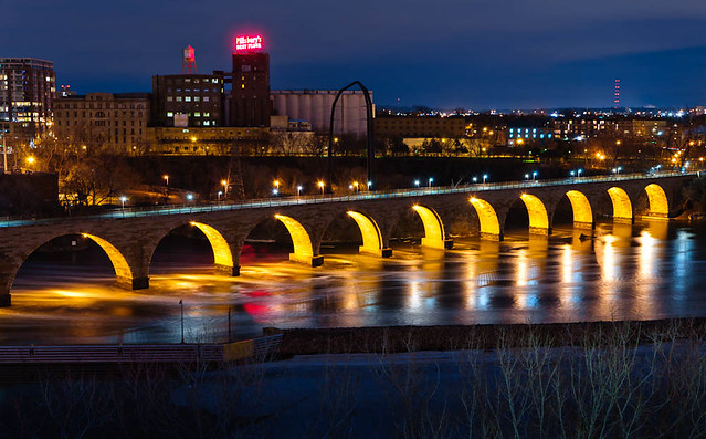 View from the Endless Bridge, Guthrie Theater - Minneapolis, Minnesota