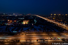The park at night