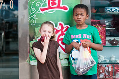 Hanging at the Market