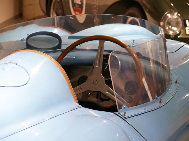Lancia D23 Spyder Pinin Farina 1953 blue Cockpit
