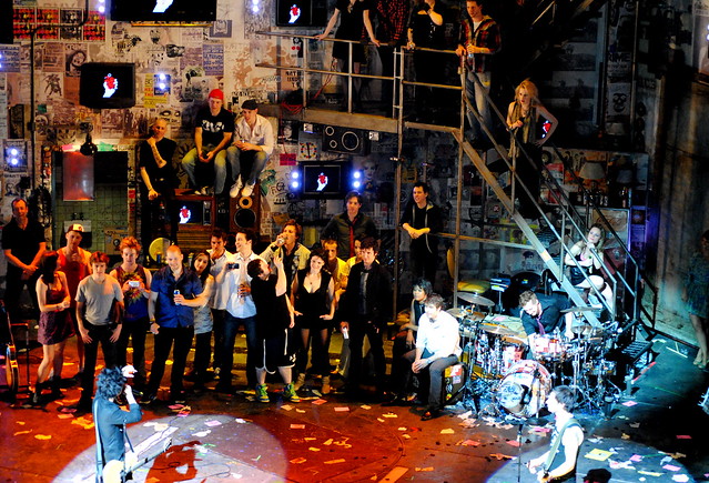 The Cast of American Idiot & Green Day
