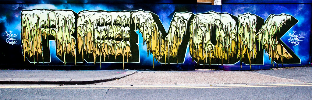 FREE REVOK | Graffiti by Aroe MSK HA FREE REVOK - read the f… | Flickr