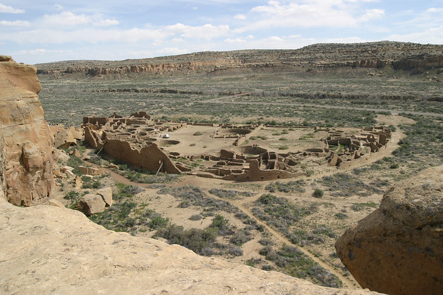 Pueblo Bonito Seen from the Overlook