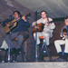 O'Laughlin Auditorium front porch folk concert, St. Mary's College, spring 1968
