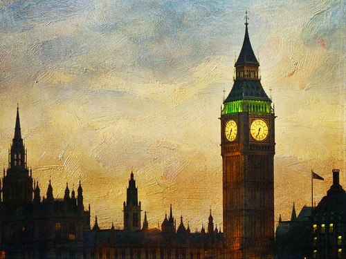 Big Ben  . London by .^.Blanksy