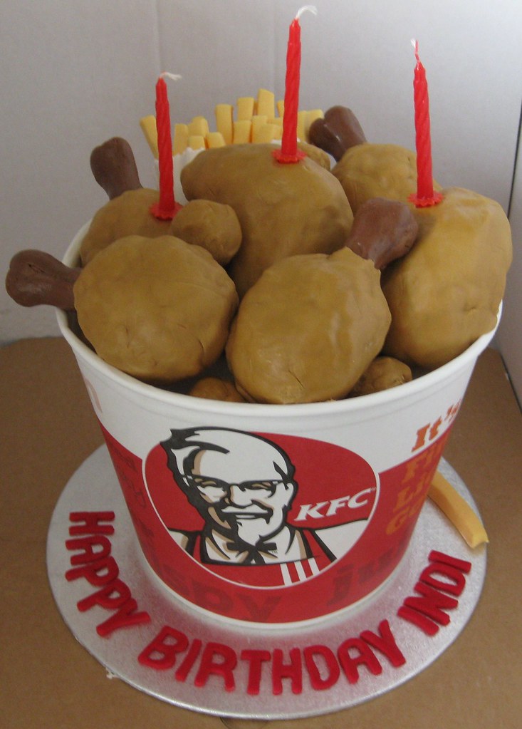 KFC Chicken Bucket Fondant Cake Delivery in Delhi NCR - ₹4,499.00 Cake  Express