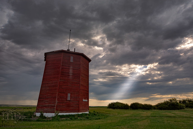 CN Water Tower, New Brigden [1 of 2]
