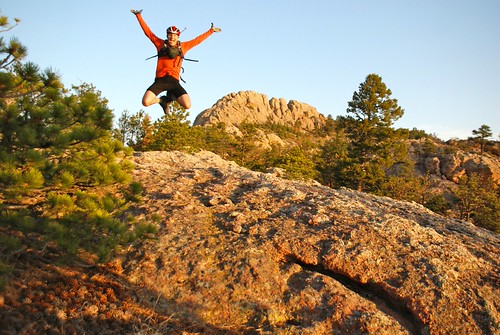Self, Jumping at sunrise, Fort Collins, Colorado by Yann Ropars, Credit to Yann @ <a href="http://yannphotovideo.com" rel="nofollow">yannphotovideo.com</a>jump jumpi