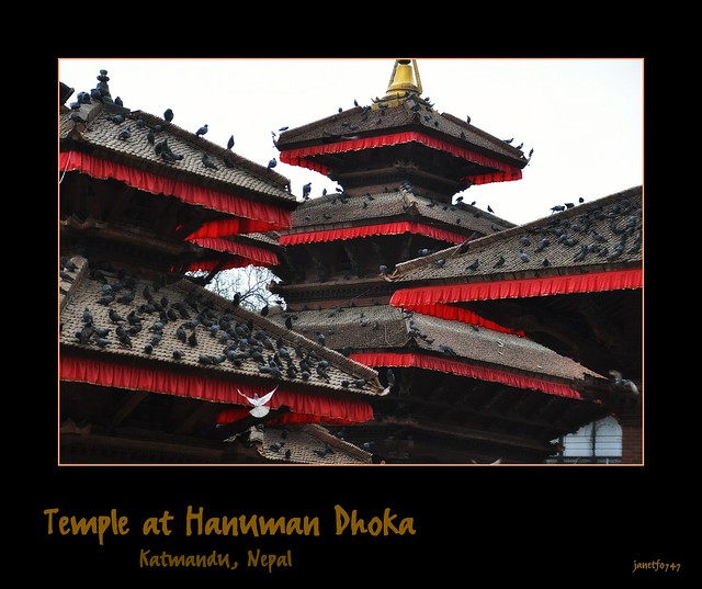 Temple at Hanuman Dhoka