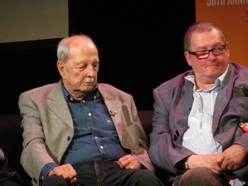 Avengers 50th - Richard Bates, Brian Clemens, Terrance Dicks and Richard Harris 6 | by Cathoderaytube2023