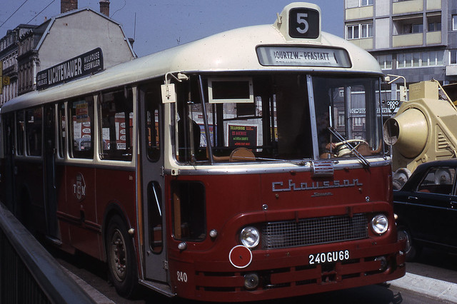 JHM-1966-0446 - Mulhouse, autobus Chausson