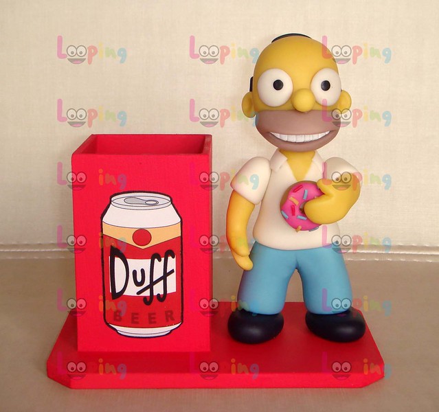 Porta-Lápis Homer Simpson
