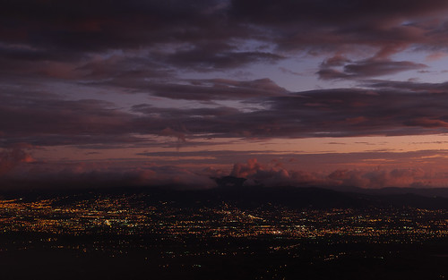 city sky clouds geotagged lights evening costarica dusk capital sanjose