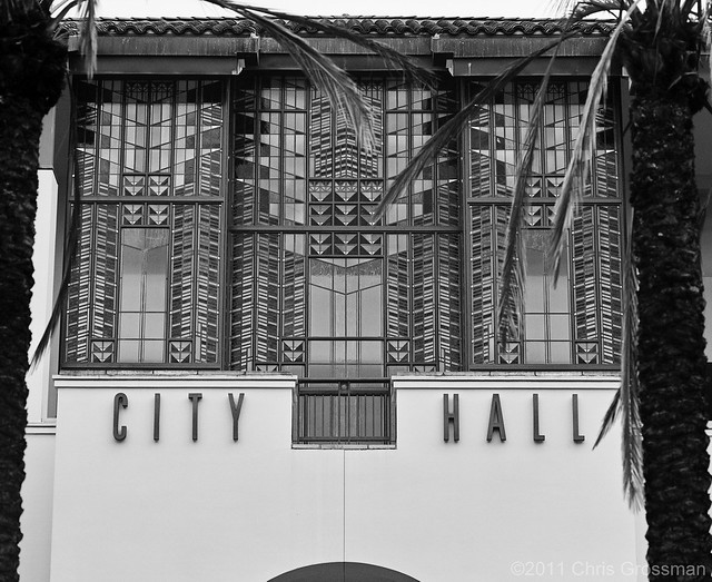 Culver City Hall - Pentax 6x7 - Super-Multi-Coated Takumar 200mm f/4 - XP2
