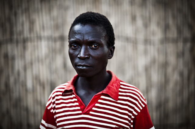 Displaced Lendu man  - DR CONGO -