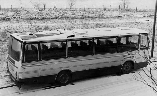 Peter Blackmoor's Coach, Central Coachways, Walsall 1970's