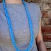 Chunky Funky Blue Necklace