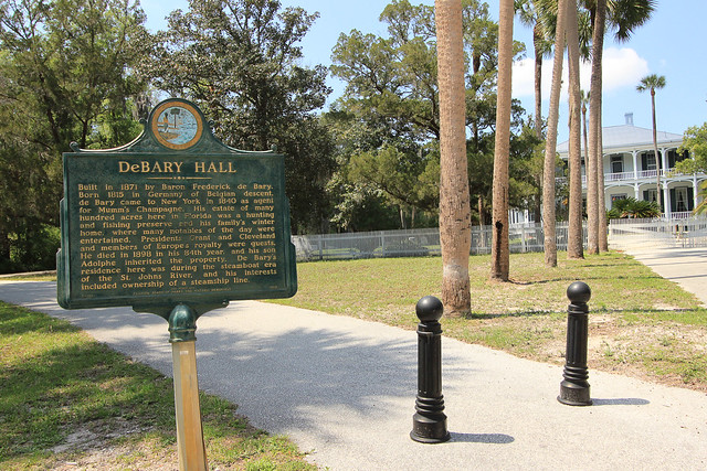 Debary Hall Historic Marker