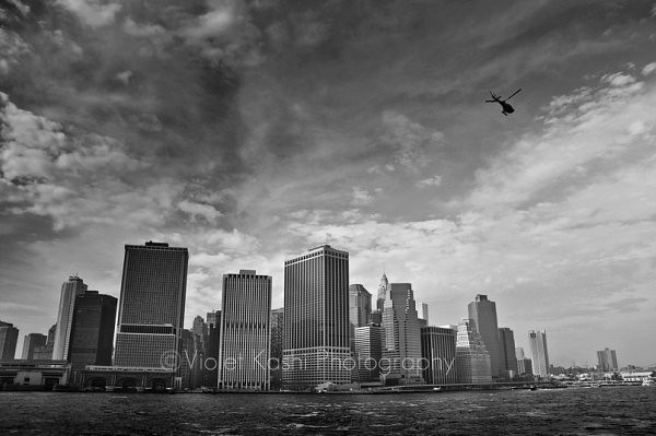 New York's skyline {+color version in comments}