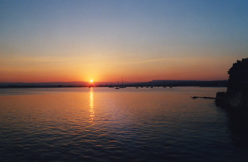 sunset sky italy water italia tramonto mare cielo sole acqua sicilia siracusa