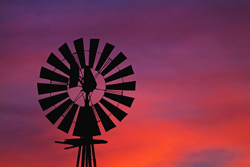 sunset windmill ojai aermotor