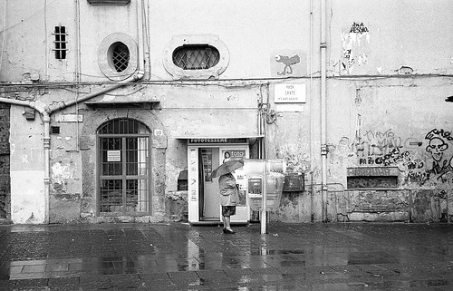 (A Woman on the Phone on a Rainy Day) | by Robbie McIntosh