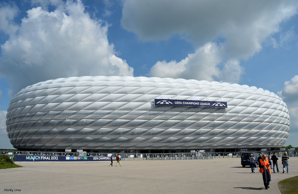 UEFA Champions League Finale in der Allianz Arena in Mün…