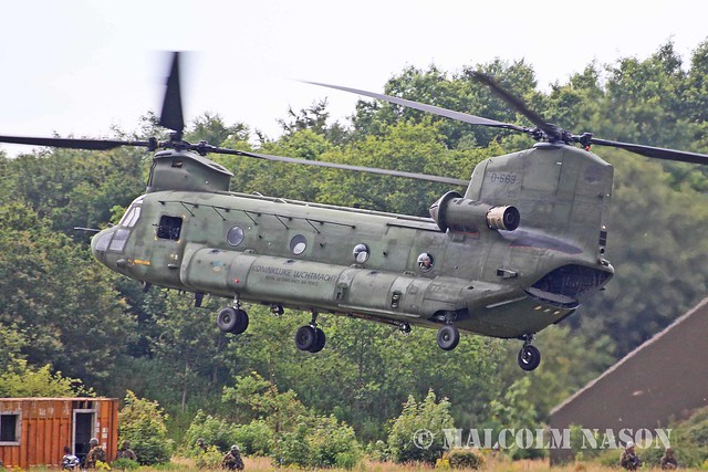 CH47D CHINOOK D-669 ROYAL NETHERLANDS AIR FORCE