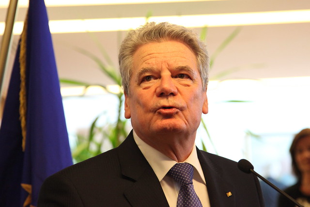 Joachim Gauck meet ALDE MEP's [MEETING] Strasbourg