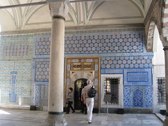 Palais de Topkapı - Corridor à piliers dans la 4ème cour
