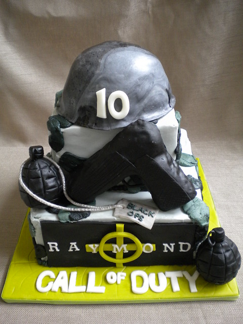 Call of Duty Black Ops Cake