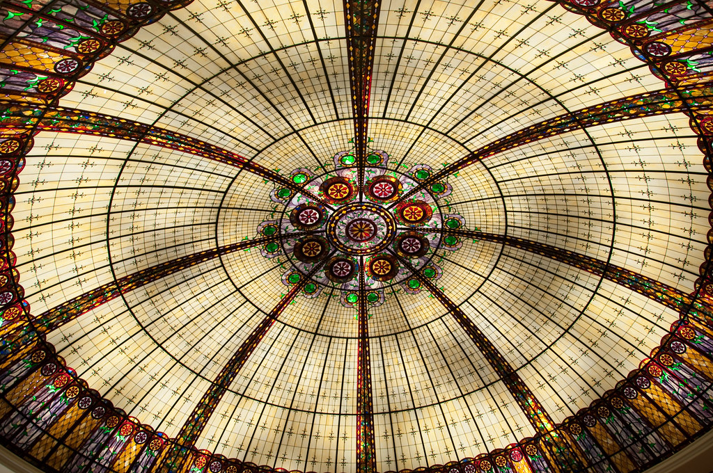Glass Ceiling, Paris Hotel | Inside the Paris Hotel in Las V… | Flickr