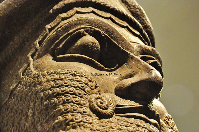 Head of a Lamassu from Nimrud, Iraq