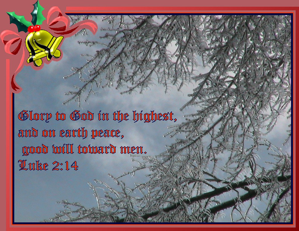 Luke 2:14 Glory to God by Heirs with Him