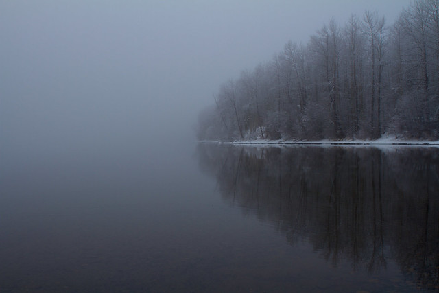 Foggy lake - Reflection 52/52