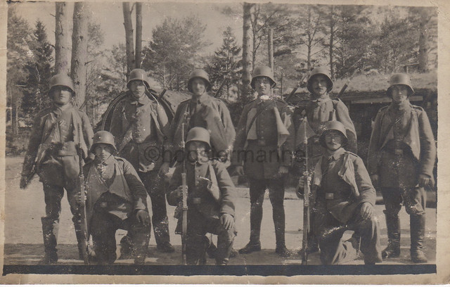 WWI German assault troops