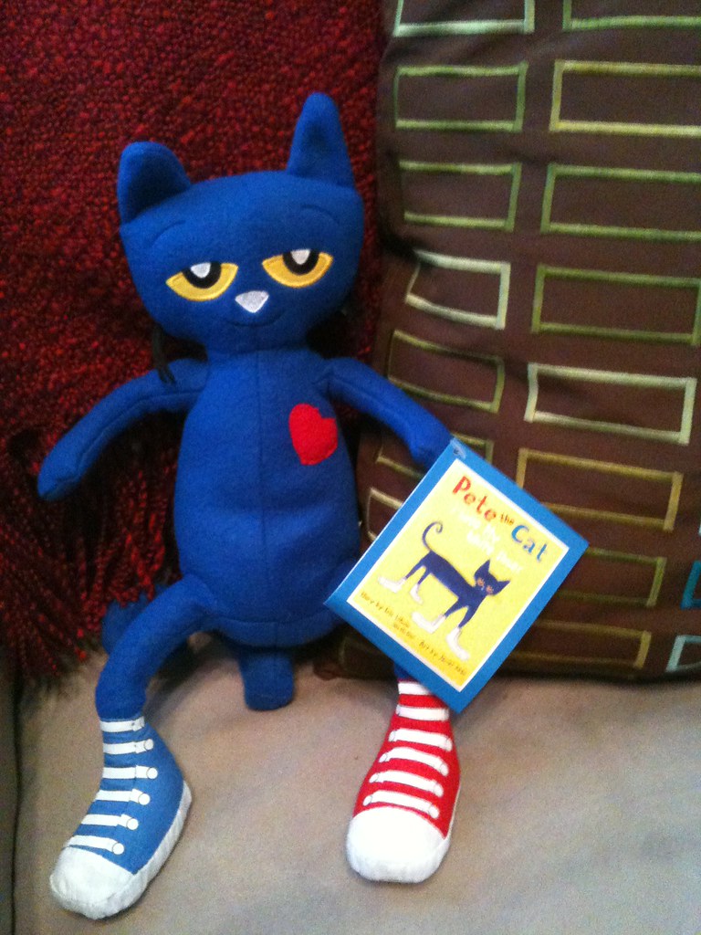Pete the Cat - 1/20/11 | Thank you, Barbara! | Schu | Flickr