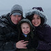 Family by Ocean in Alaska