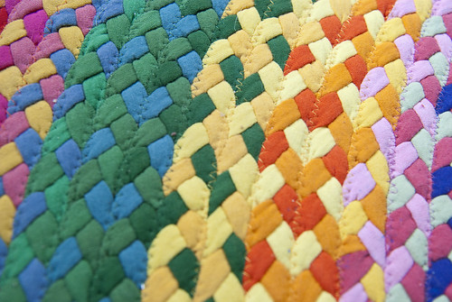 rainbow rug detail | Meg McElwee | Flickr
