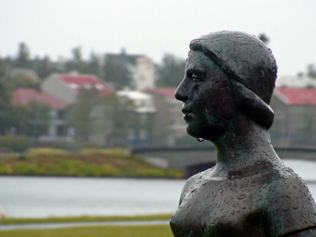 A Sculpture in Hljómskálagarður (Reykjavik, 2010)
