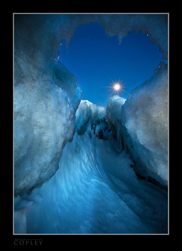 Moon and Ice Cave