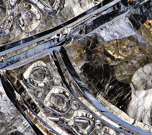 winter abstract detail ice pattern edmonton iceonwhyte