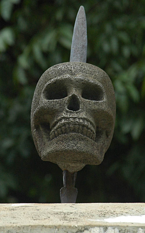 skull @ Museum Taman Prasasti